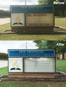 Church Signs monument sign 7 226x300