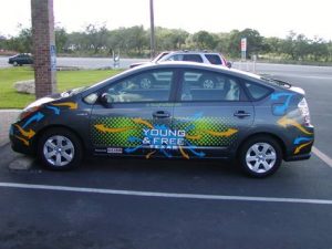 Complete Commercial Car Wrap